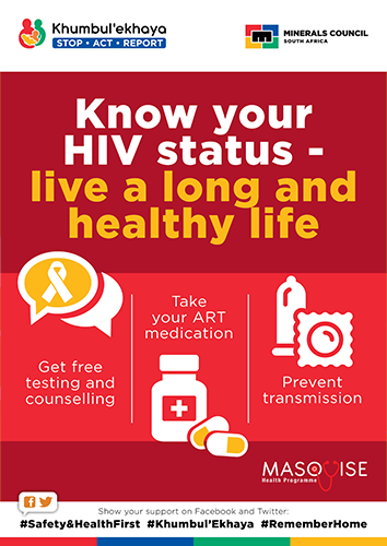 Know your HIV status – live a long and healthy life [cover]